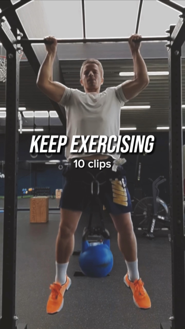 keep exercising