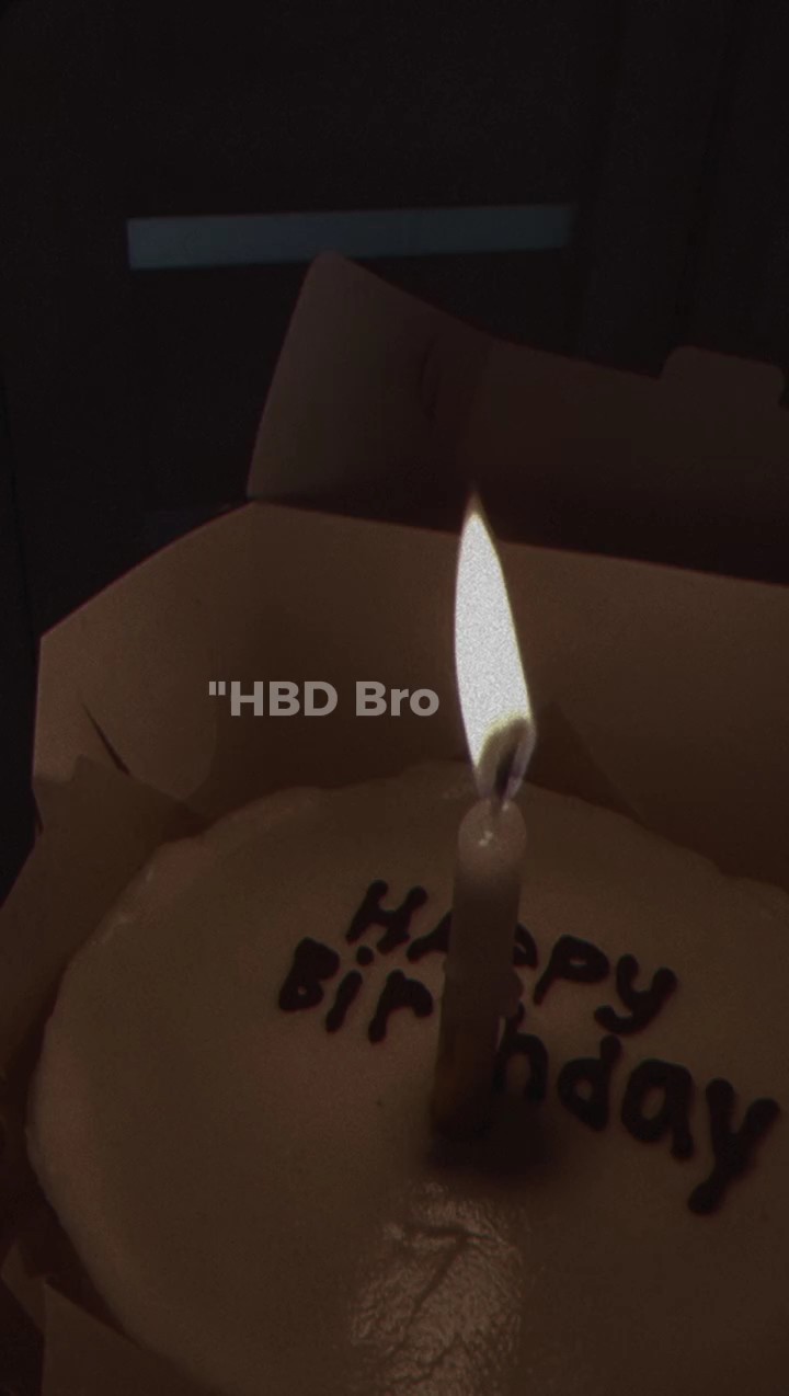 Feliz aniversário mano