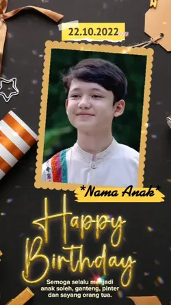 HBD Ganteng