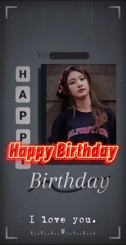 Happy Birthday