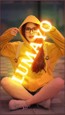 Glowing overlay