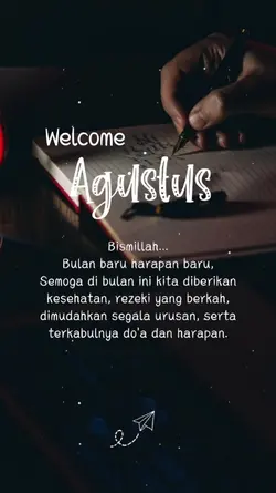 welcome agustus