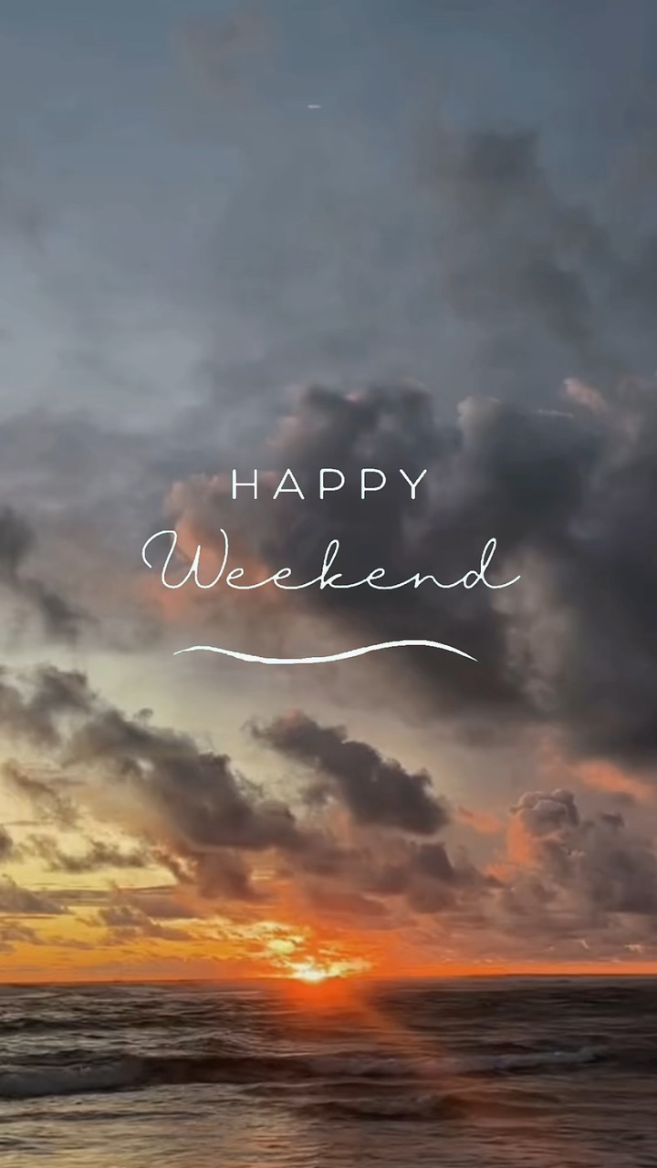 Feliz fim de semana
