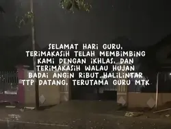 Selamat hari guru