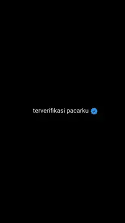 Terverifikasi pacar