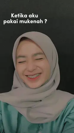 pakai mukenah