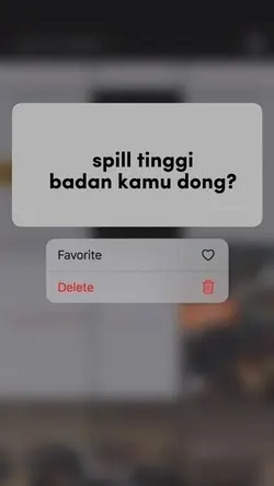 spill tinggi badan