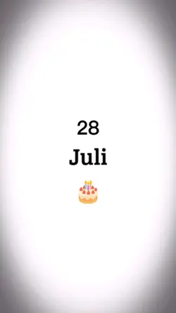 HBD 28 Juli 2022