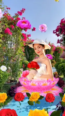 Khung hình hoa hồng