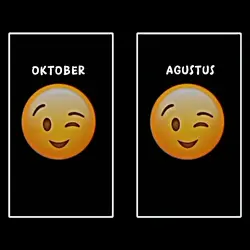 oktober X agustus