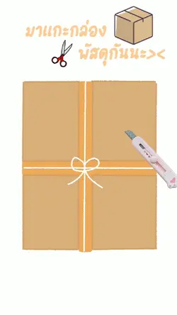 เเกะกล่องพัสดุ1