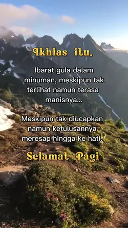 Selamat pagi
