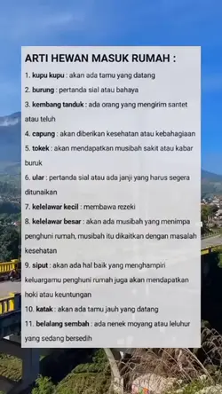 arti hewan msk rmh