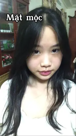 Mặt mộc và dùng app