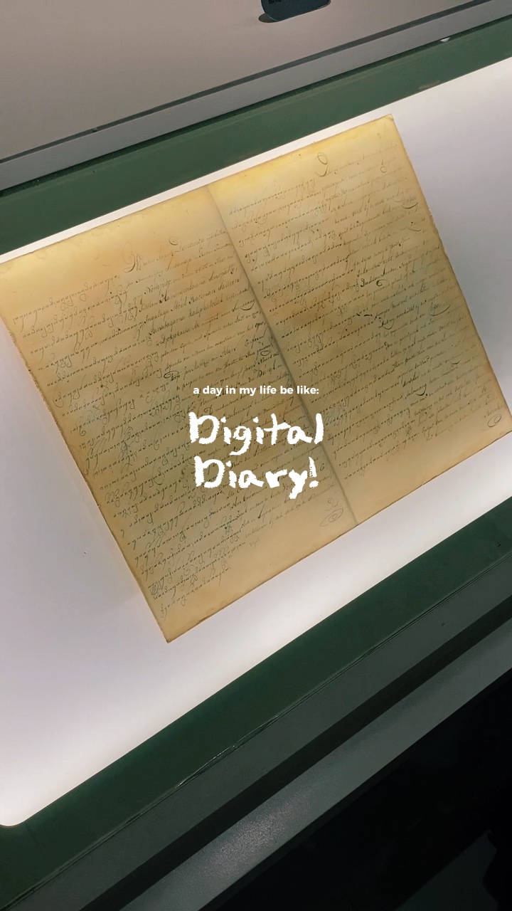 My digital diary