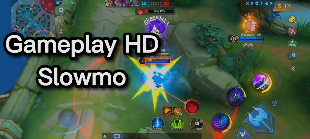 Gameplay HD slowmo