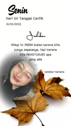 senin tanggal cantik