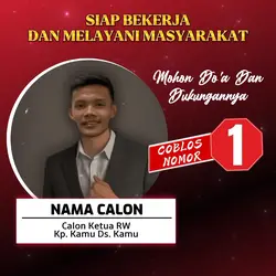 Calon Ketua RW - 1