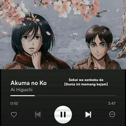 Lirik Lagu AkumaNoKo