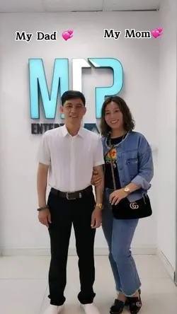 My mom my dad 