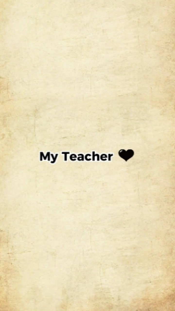 öğretmenim