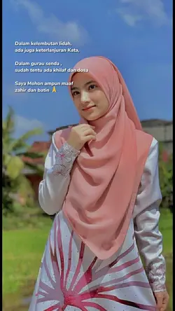 Maaf zahir batin ✨