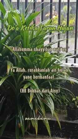 Do'a Ketika Hujan