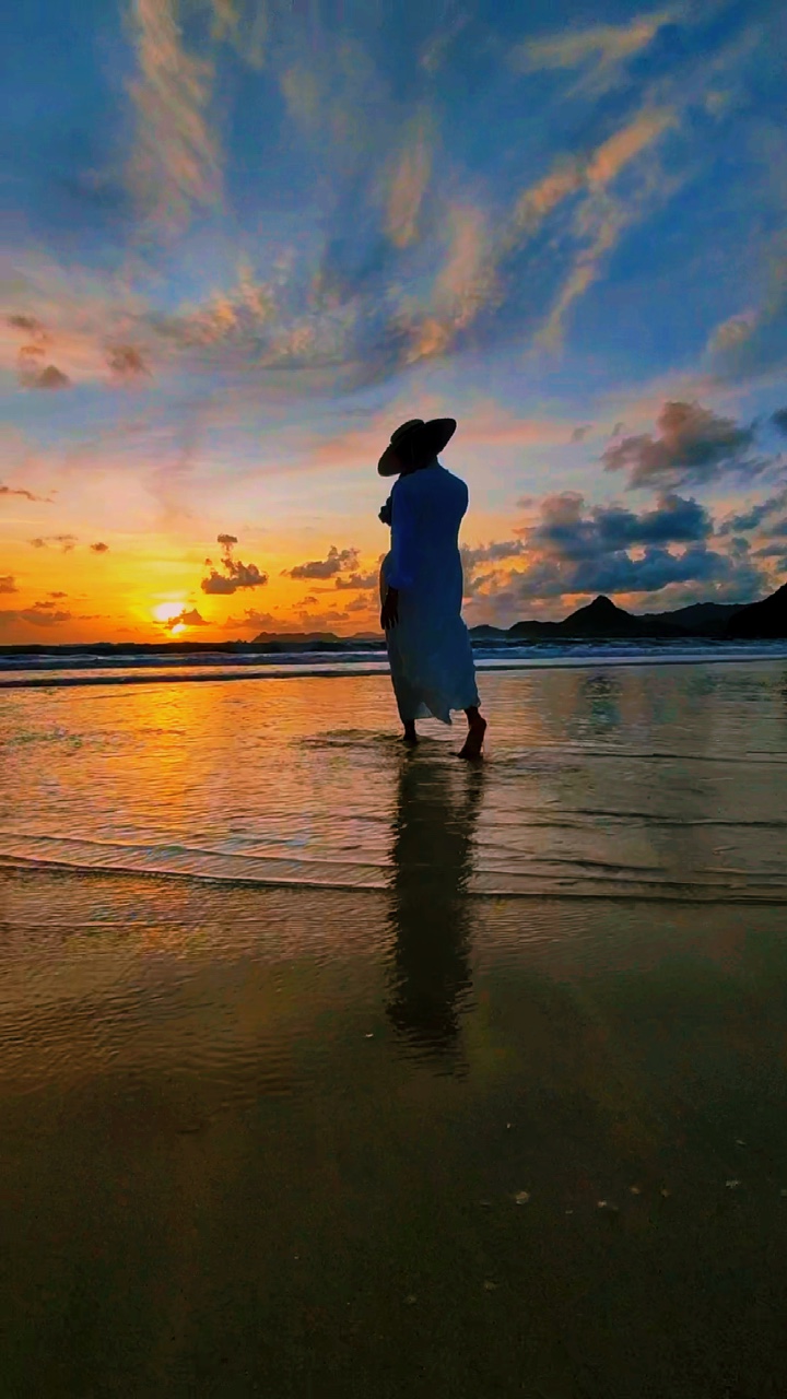 Aestetik al atardecer