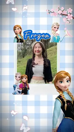 FRAME CUTE FROZEN