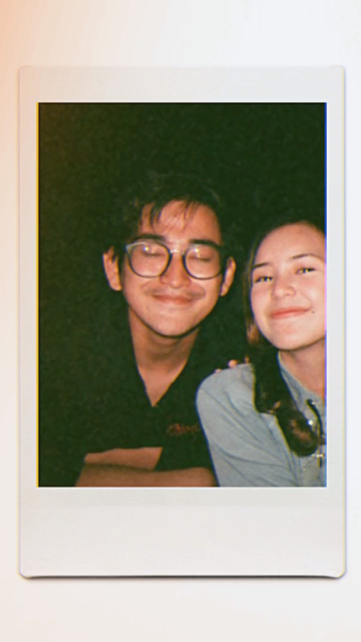 Couple polaroid