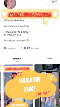 SPECIAL 100K FOLLOWS