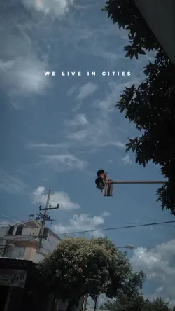 We live in cities