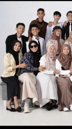 Foto bareng keluarga