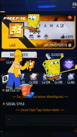 Spongebob× freefire 
