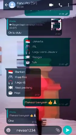 background konten wa