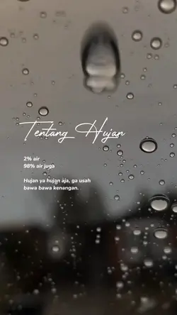 tentang hujan