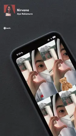 frame iPhone + lirik