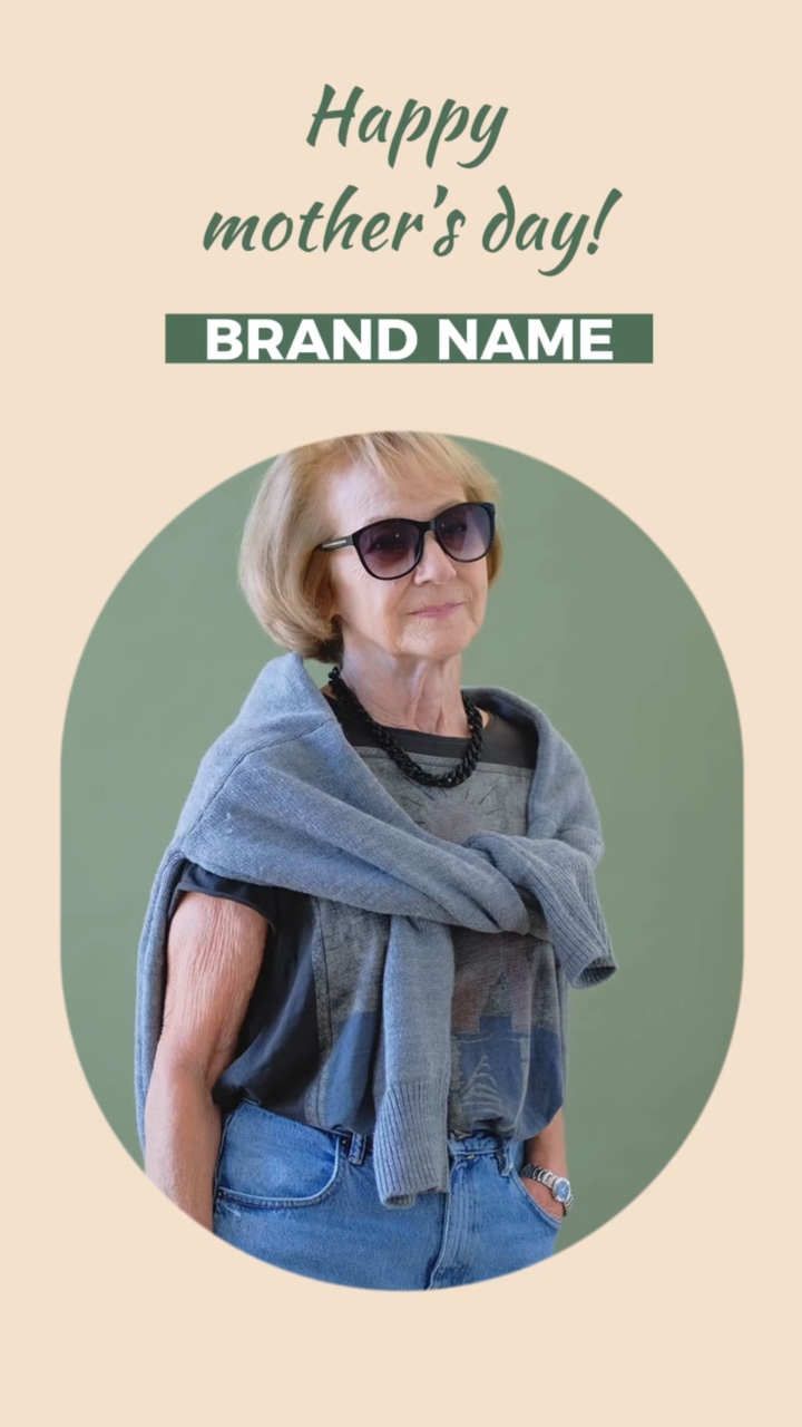 Text Animation Style Damenbekleidung