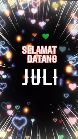 selamat datang JULI 