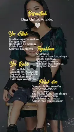 doa untuk anakku 