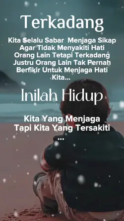terkadang kita slalu