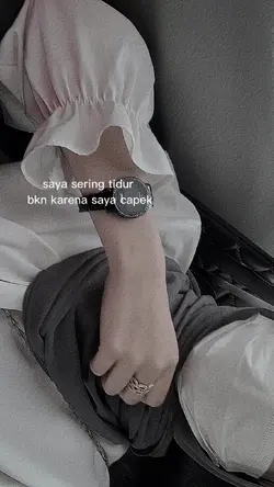 saya sering tidur
