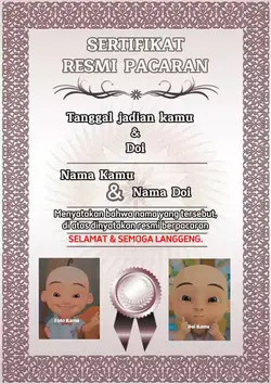 Sertifikat Pacaran