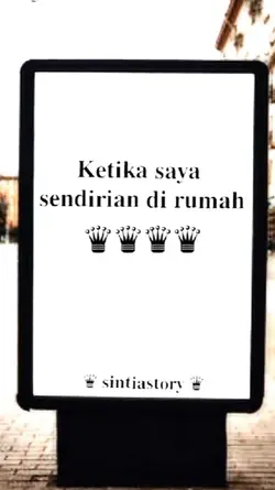 Sendiri DiRumah Aneh