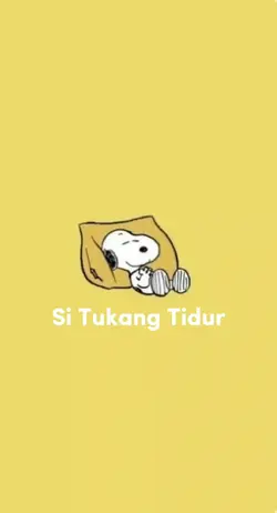 Si Tukang Tidur