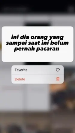 belum pernah pacaran