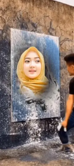 lukisan wajah mu