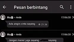 ss chat berjalan