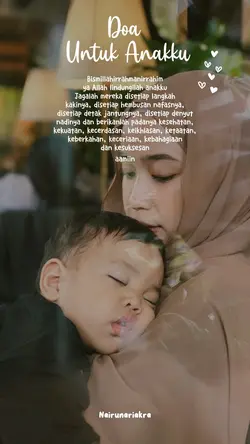 Doa untuk anakku