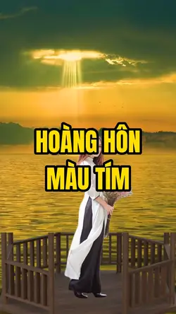 Hoàng hôn màu tím